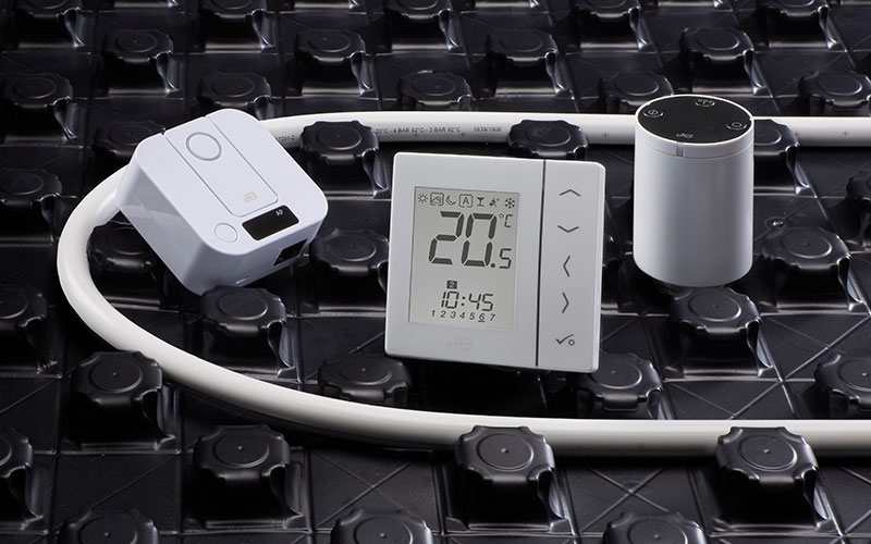 JG Aura thermostat for smart heating