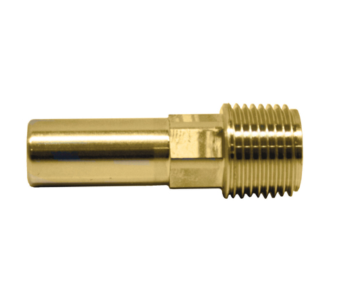 Push-fit Brass Male Stem Adaptor